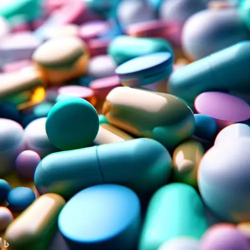 an assortment of generic medications